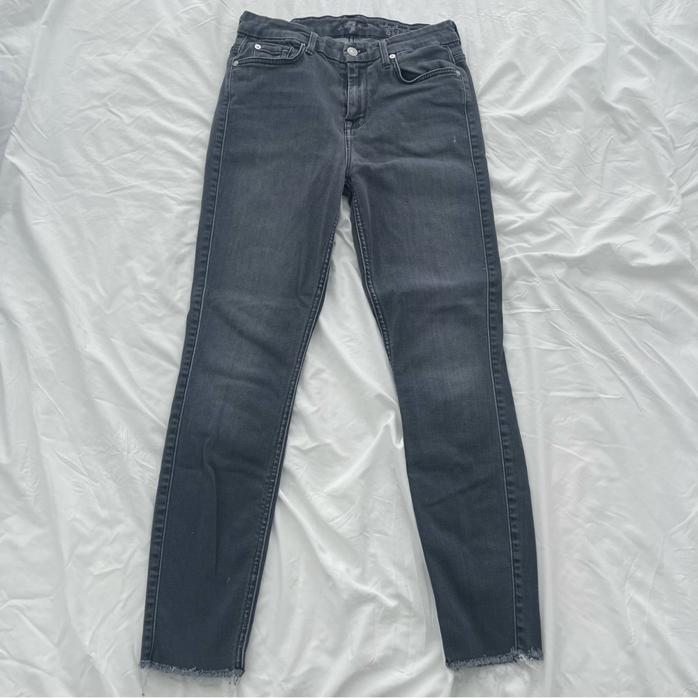 7 For All Mankind ‘The High Waist Ankle Skinny’